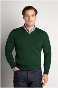 V-hals trui lengtematen