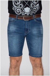 Elastische jeansbermuda van Koyote